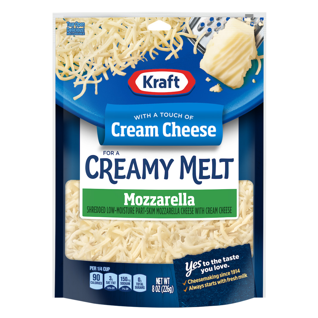 Mozzarella with a Touch of Cream Cheese