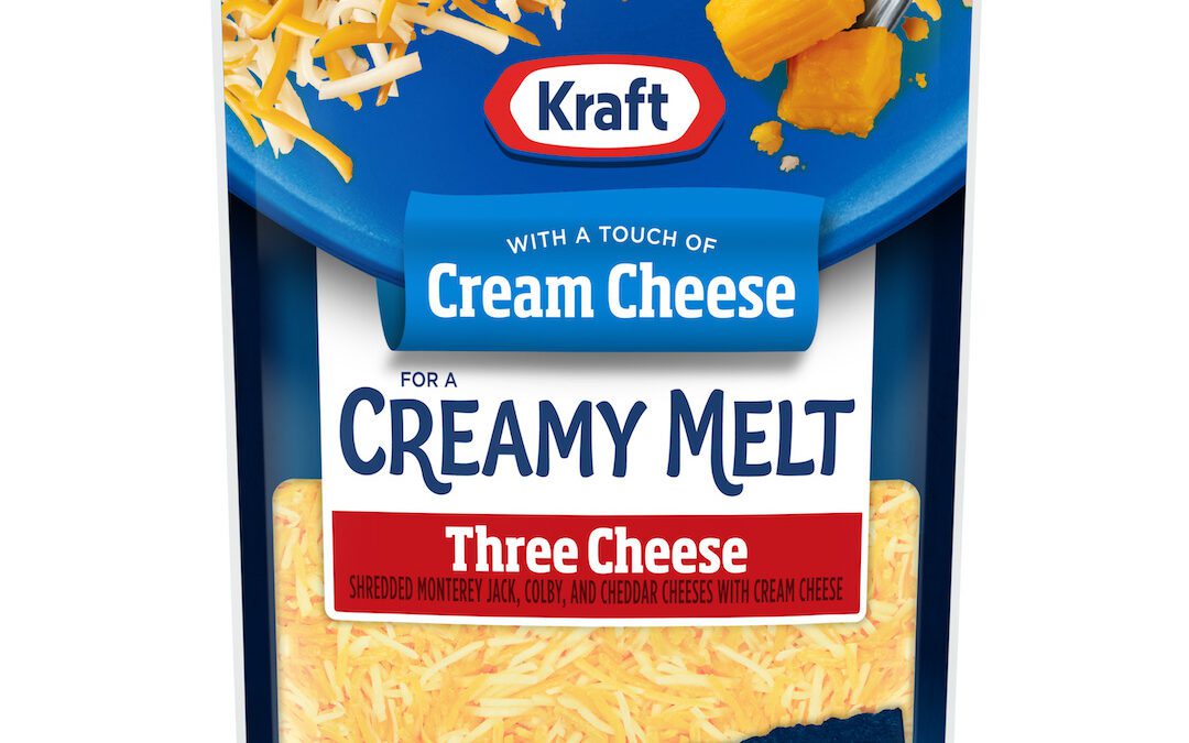 Three Cheese with a Touch of Cream Cheese