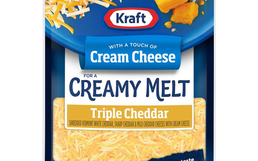 Triple Cheddar with a Touch of Cream Cheese
