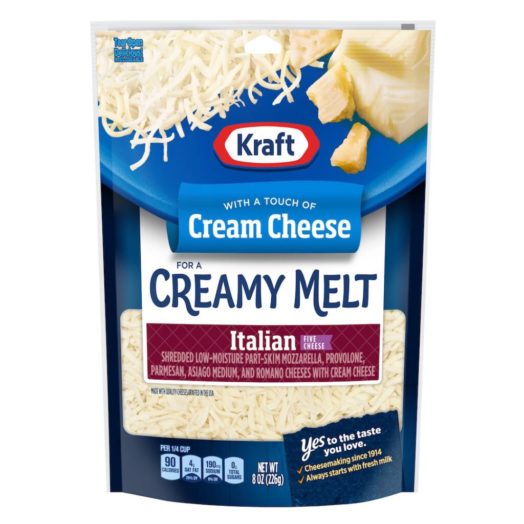 Italian 5 Cheese with Philadelphia Cream Cheese