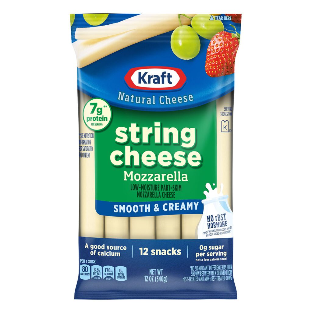 Mozzarella String Low Moisture