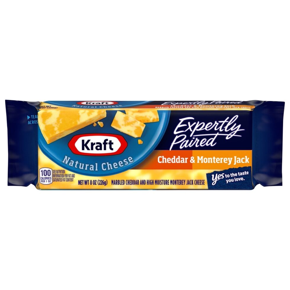 Cheddar Monterey Kraft Natural Cheese