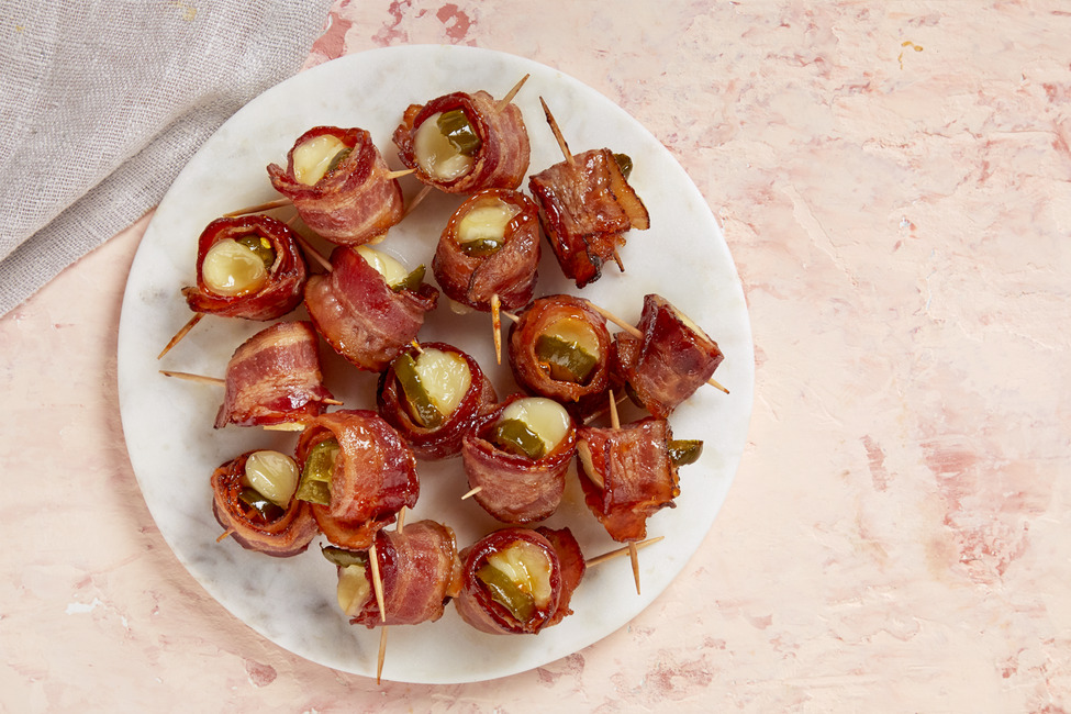 Bacon-Wrapped Cheese Bites