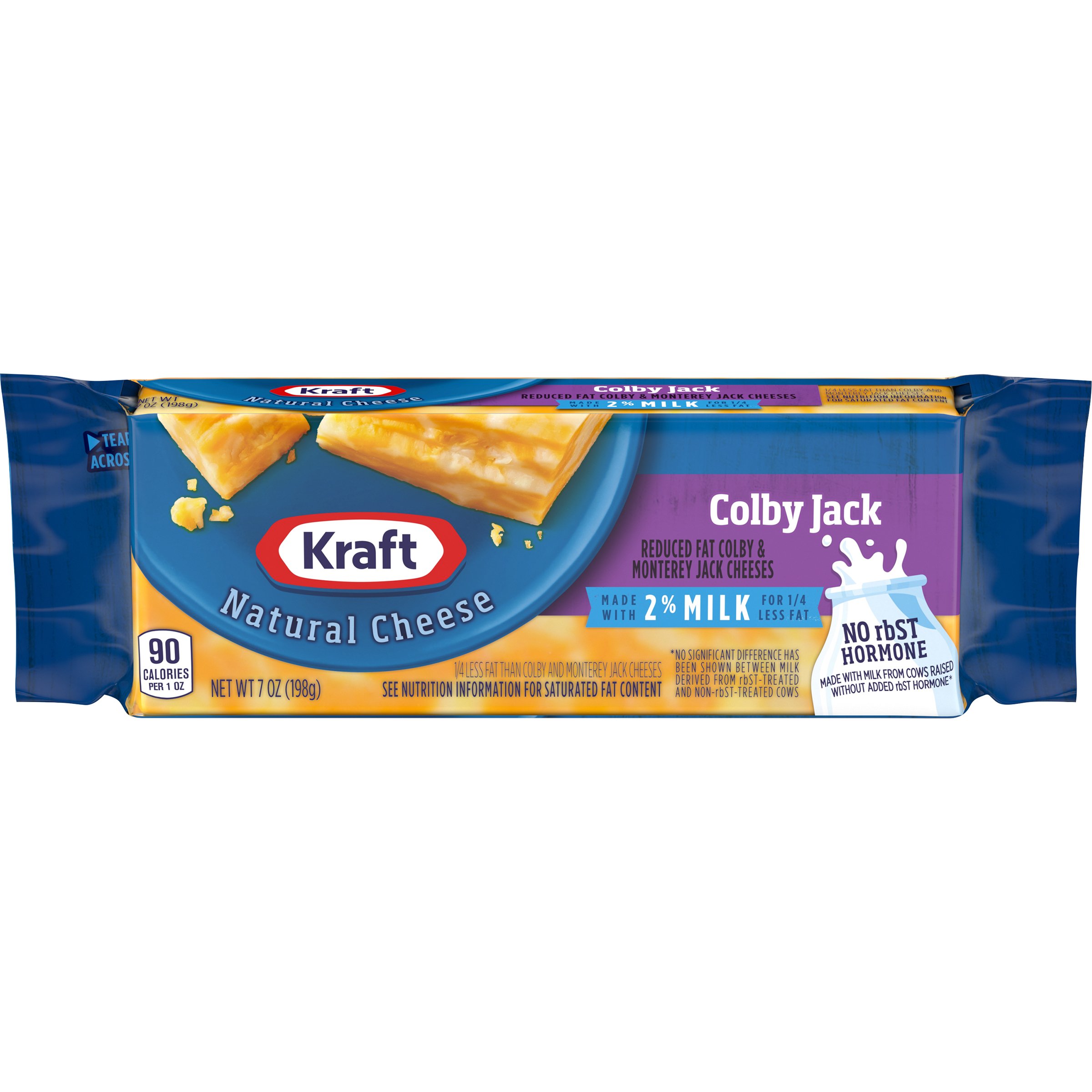 Colby Jack 2 Milk Kraft Natural Cheese