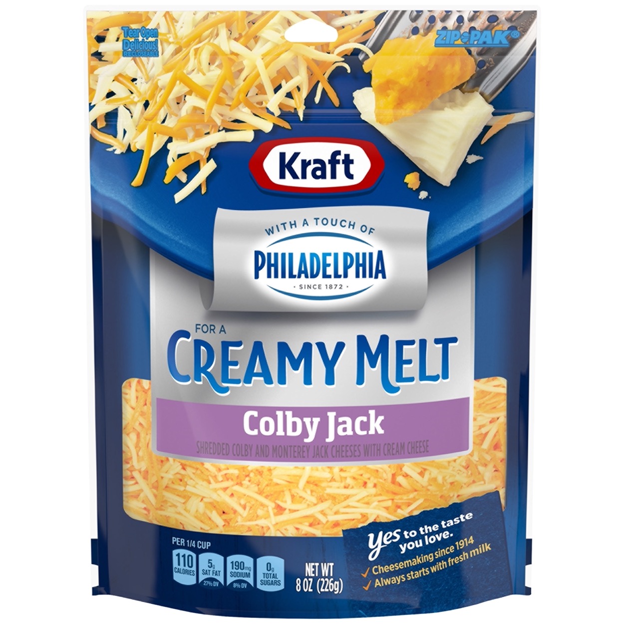 Colby Jack with Philadelphia Cream Cheese