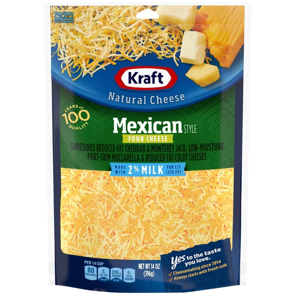 Mexican Four Cheese 2% milk Fine