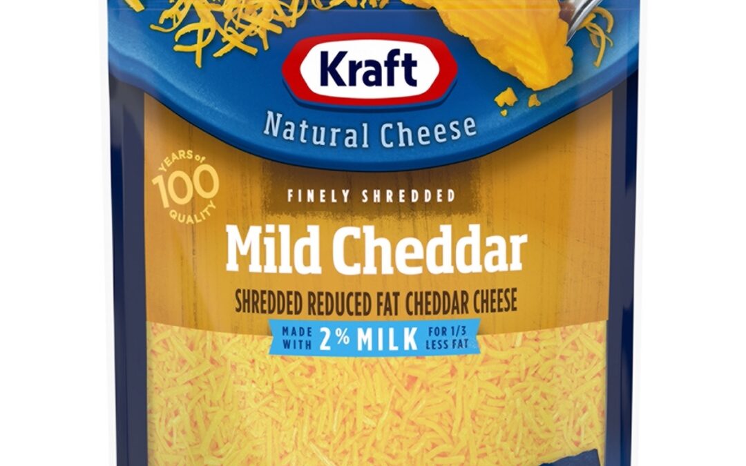 Mild Cheddar (2% Milk, Finely Shredded, Reduced Fat)