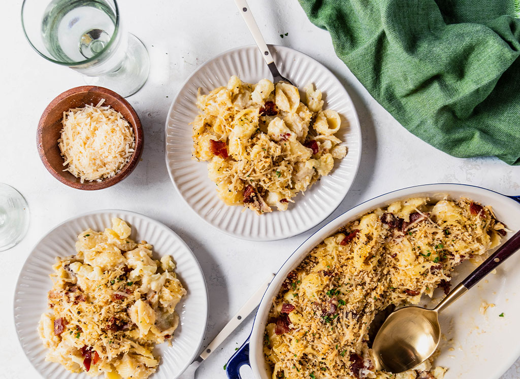 Cauliflower-and-Parmesan Pasta Bake