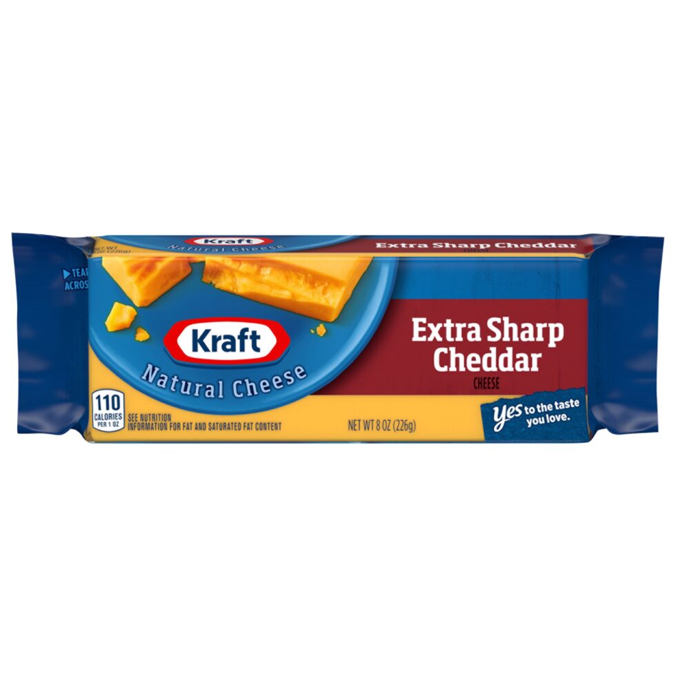 Extra Sharp Cheddar Kraft Natural Cheese