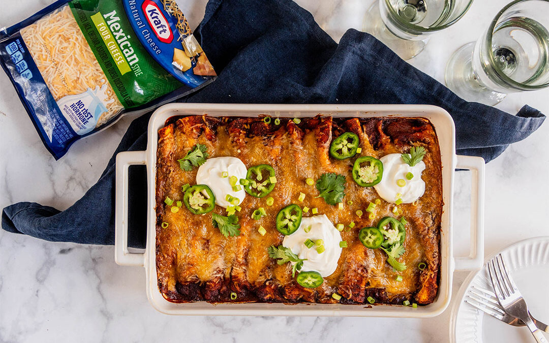 enchiladas3 Kraft Natural Cheese