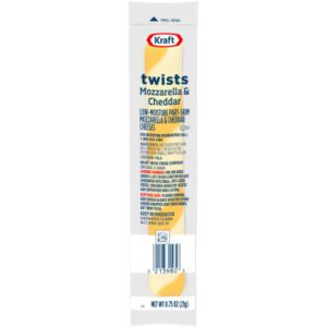 Mozzarella cheddar twist