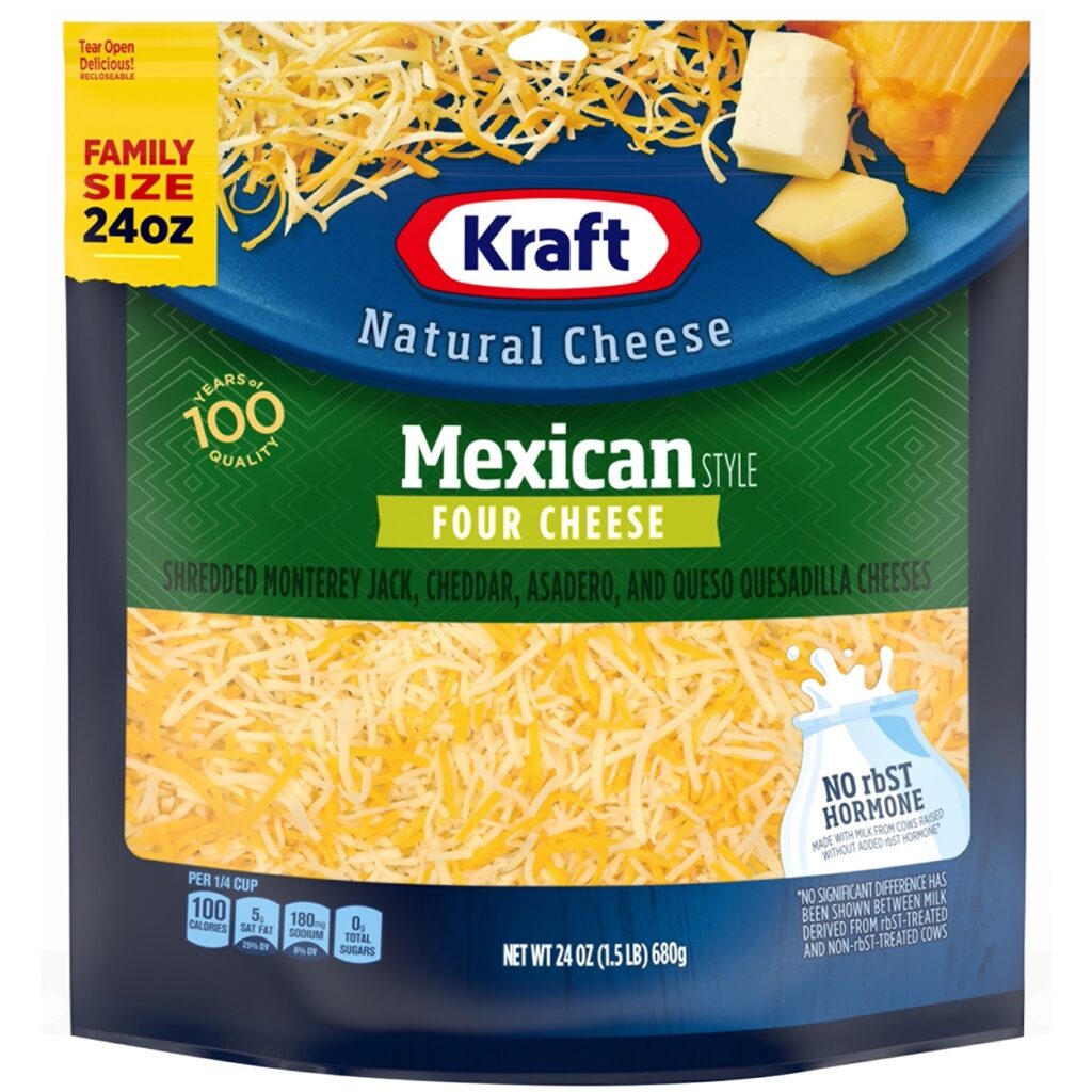 Mexican Four Cheese Shredded