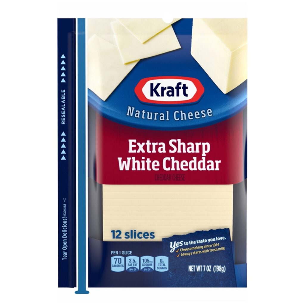 Extra Sharp White Cheddar Slices