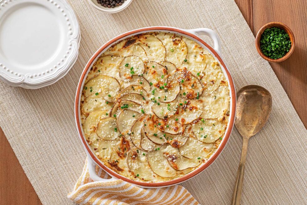 Scalloped Potatoes Kraft Natural Cheese