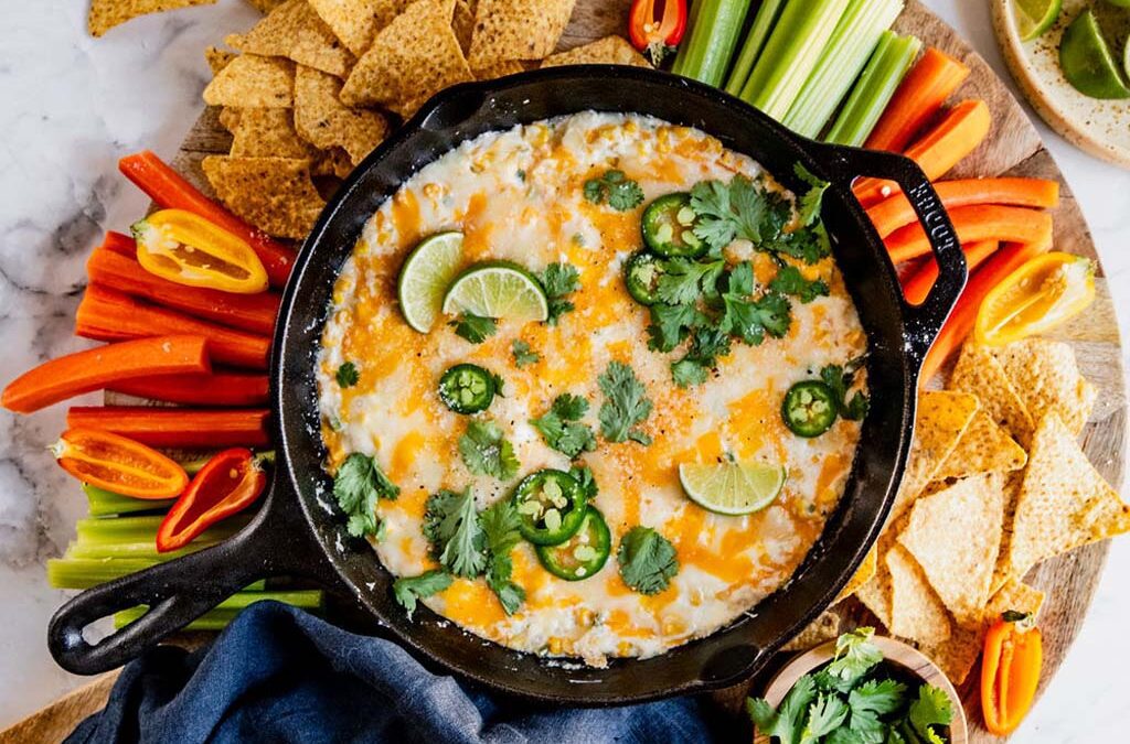 Cheesy Elote Dip