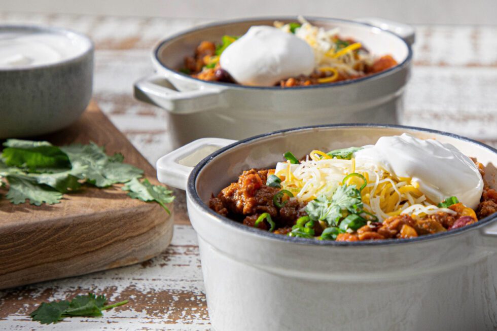 SlowCooker Chili Kraft Natural Cheese