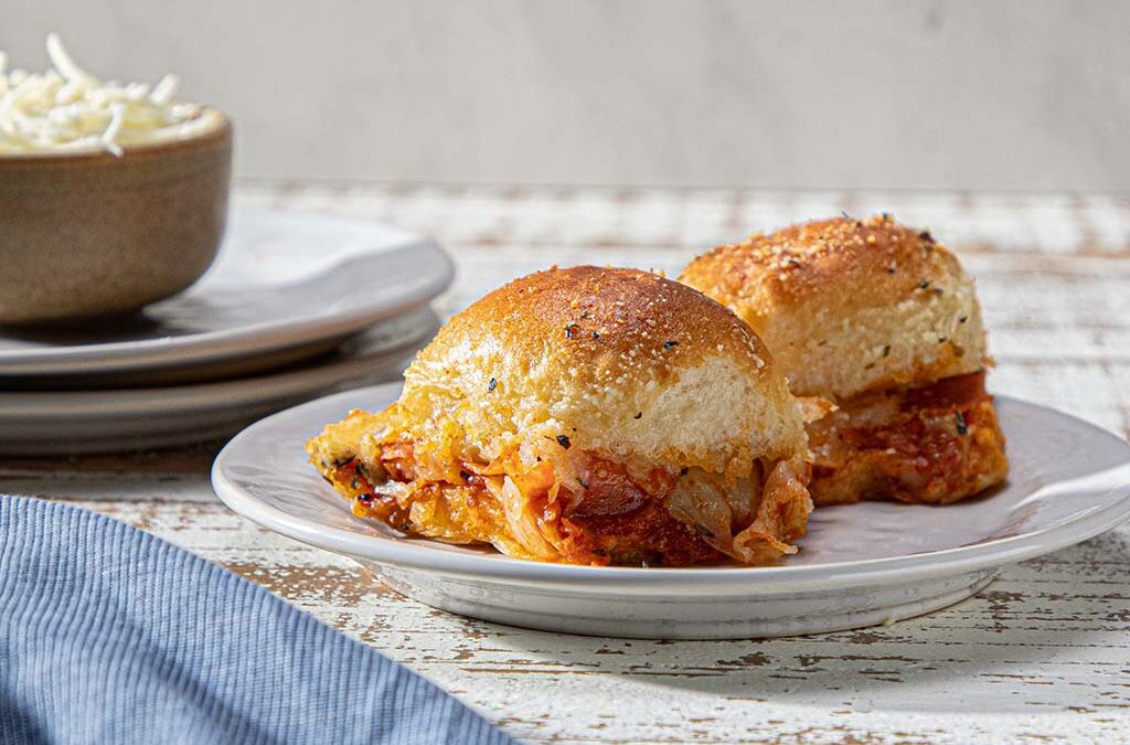 Pepperoni Pizza Sliders