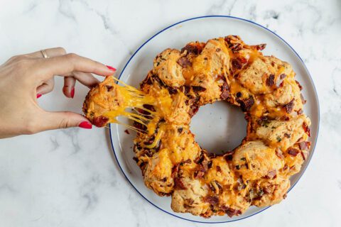 Cheddar-bacon Monkey Bread - Kraft Natural Cheese