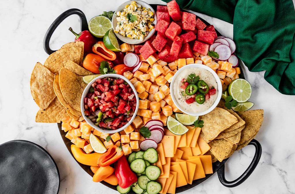 Fiesta Cheese Board