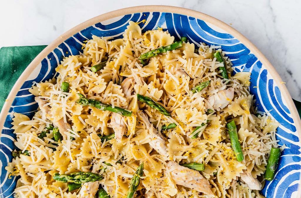 Lemon Chicken Parmesan Pasta