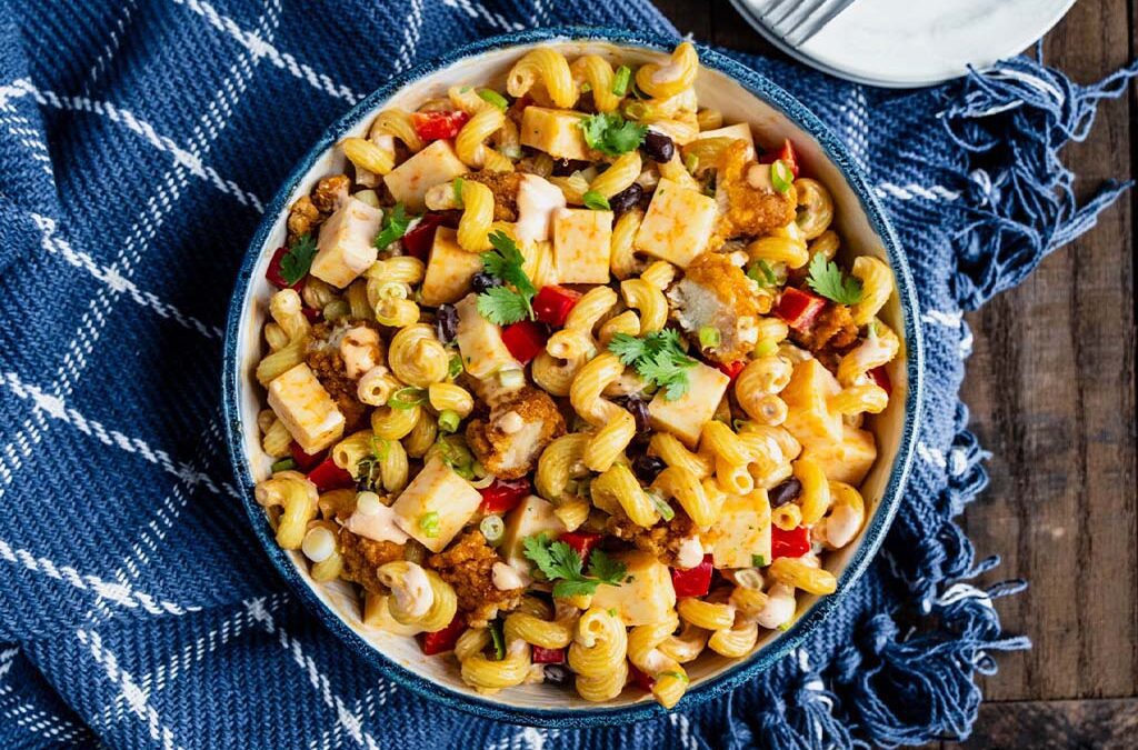 Buffalo Chicken Pasta Salad
