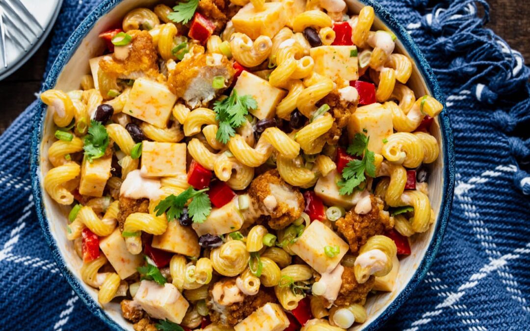 Buffalo Chicken Pasta Salad