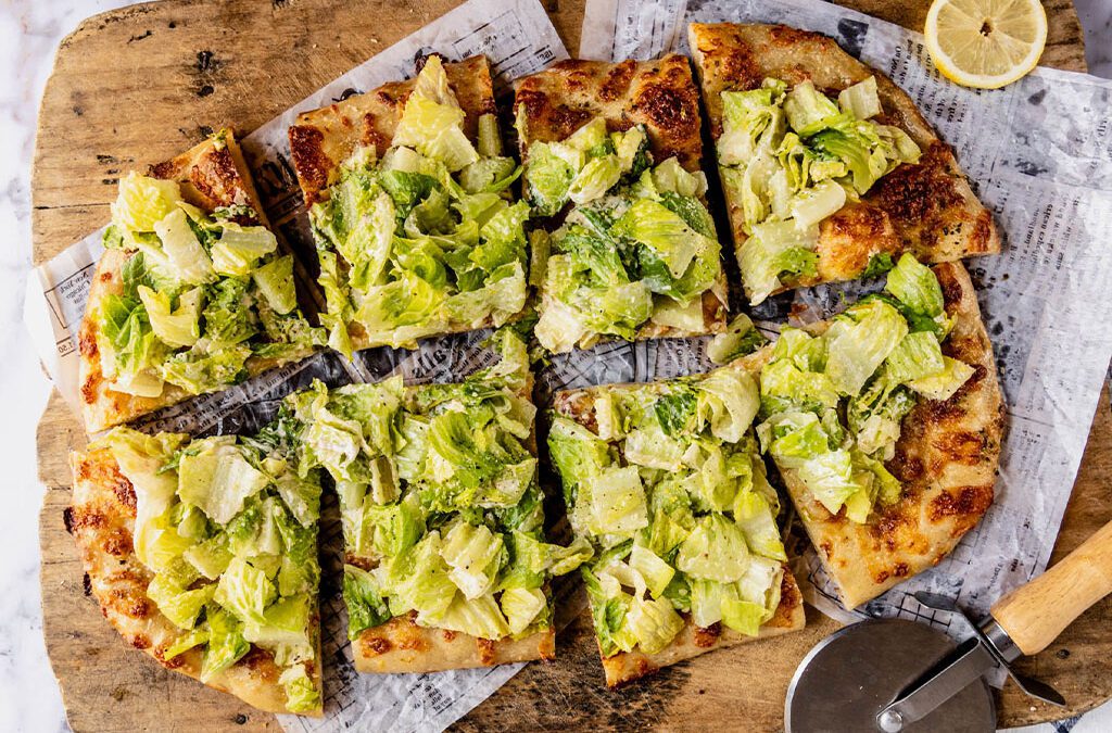 Caesar Salad Pizza