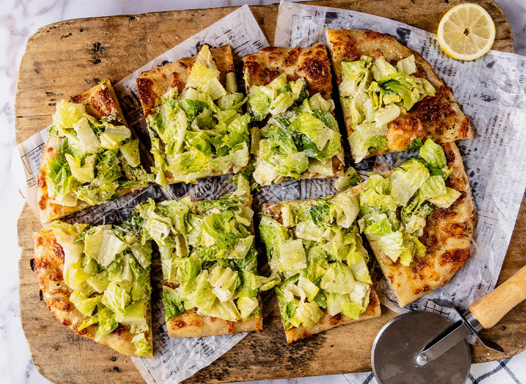 Caesar Salad Pizza