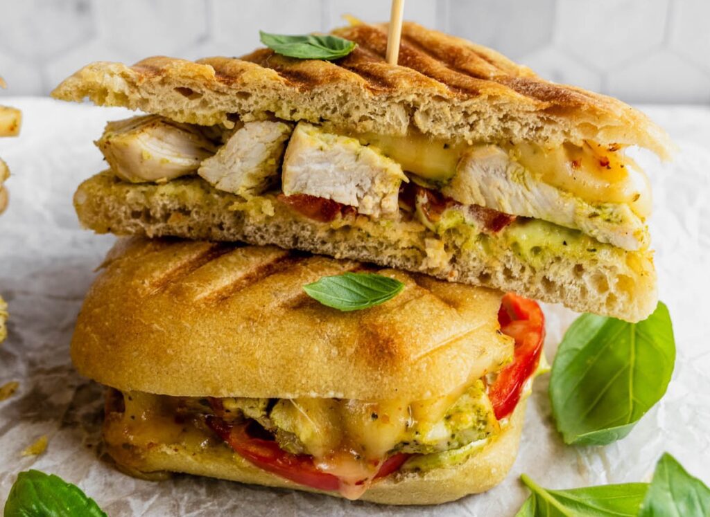 Caprese Chicken Paninis