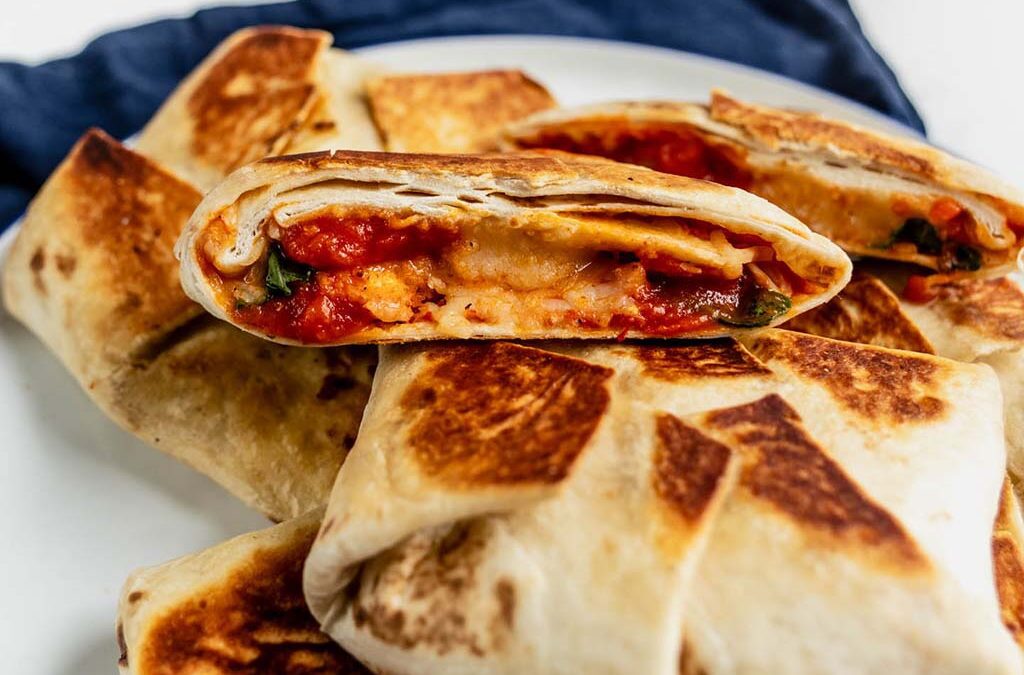 Chicken Parmesan Crunch Wrap