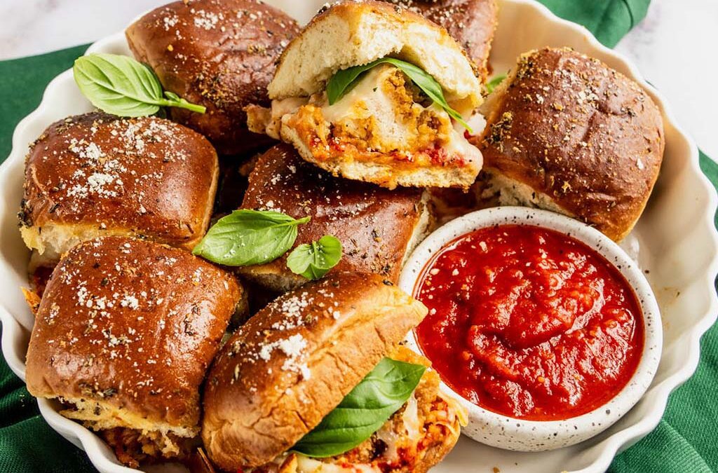 Chicken Parmesan Sliders
