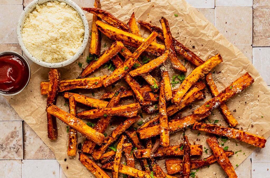 Parmesan Sweet Potato Fries