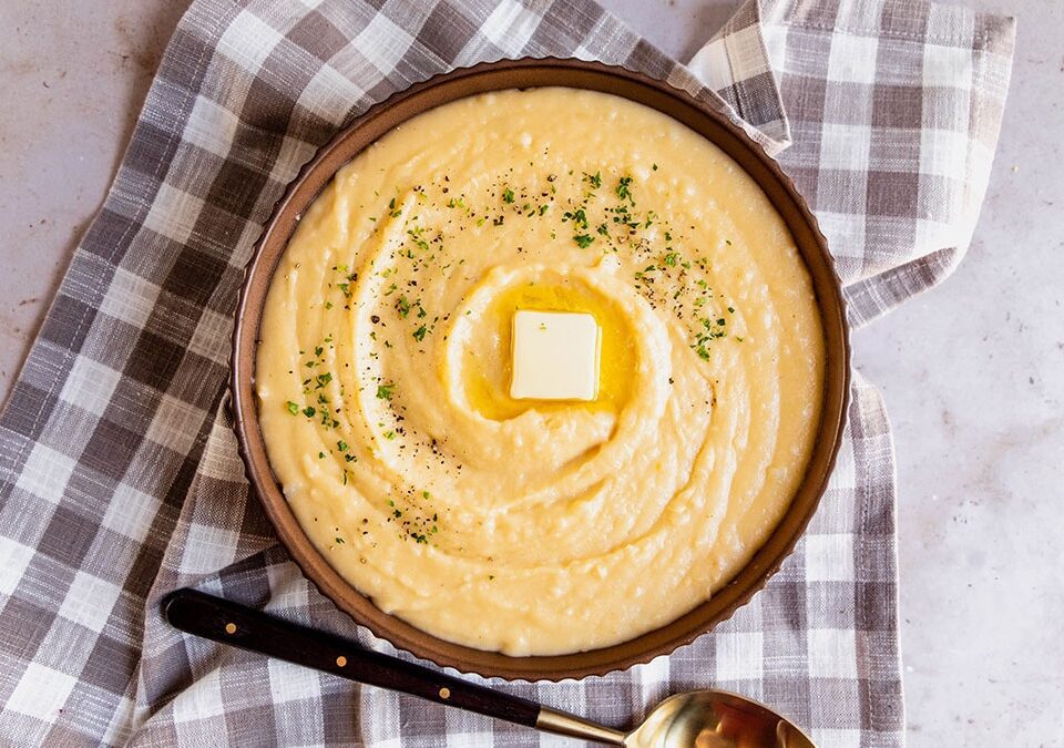 Three-Cheese Mashed Potatoes