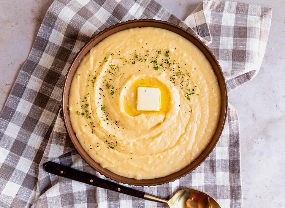 Three-Cheese Mashed Potatoes