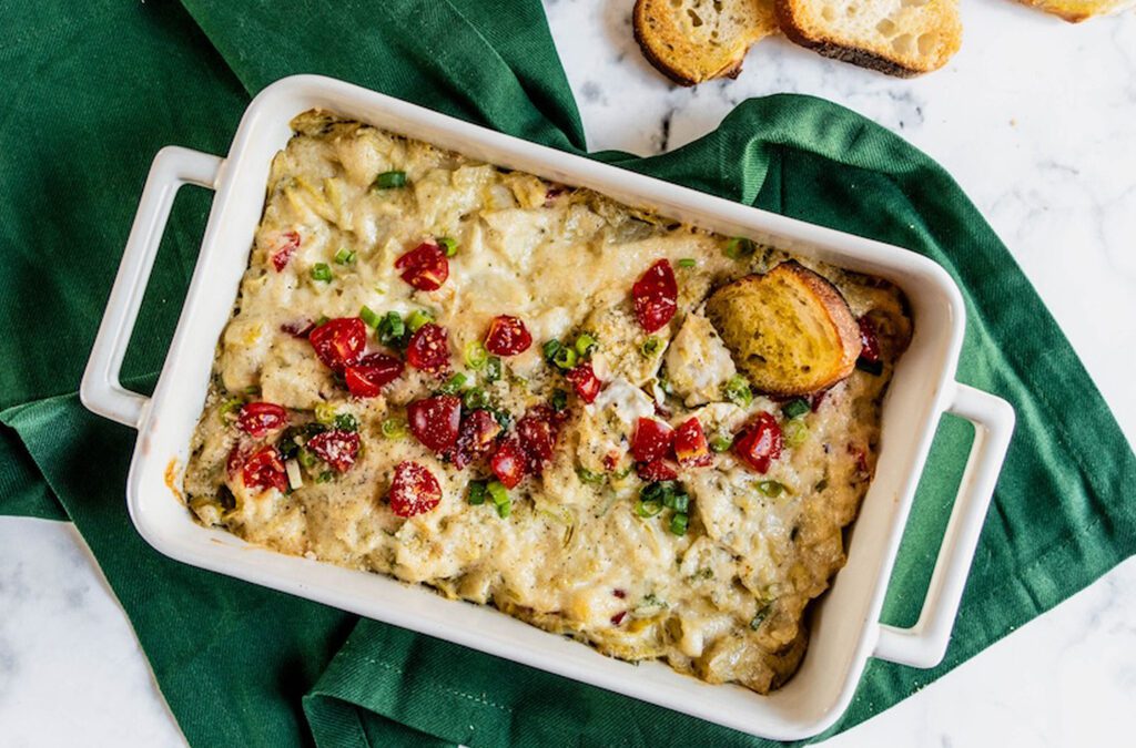 Hot Parmesan-Artichoke Dip