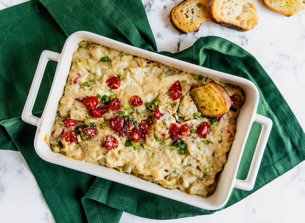 Hot Parmesan-Artichoke Dip