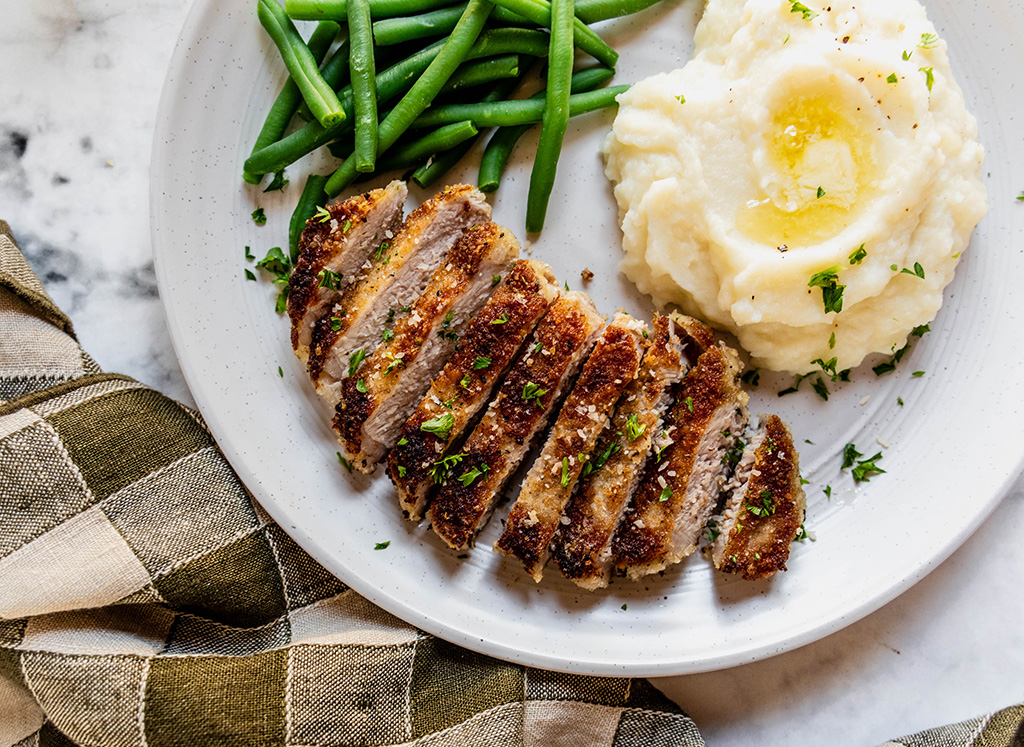 Parmesan Crusted Pork