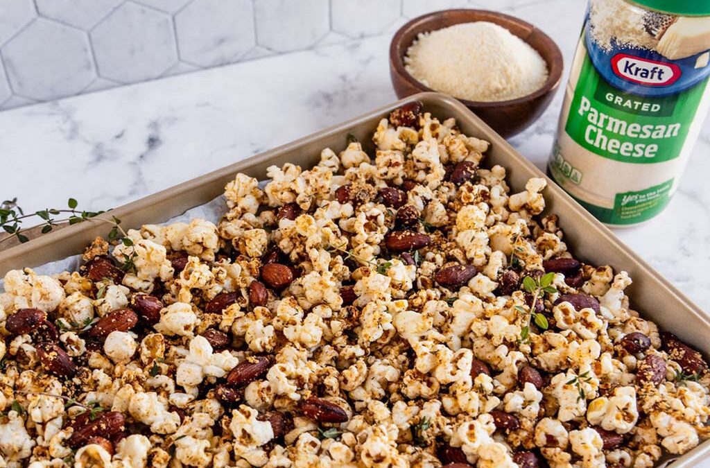 Any-Thyme-of-Day Popcorn Mix