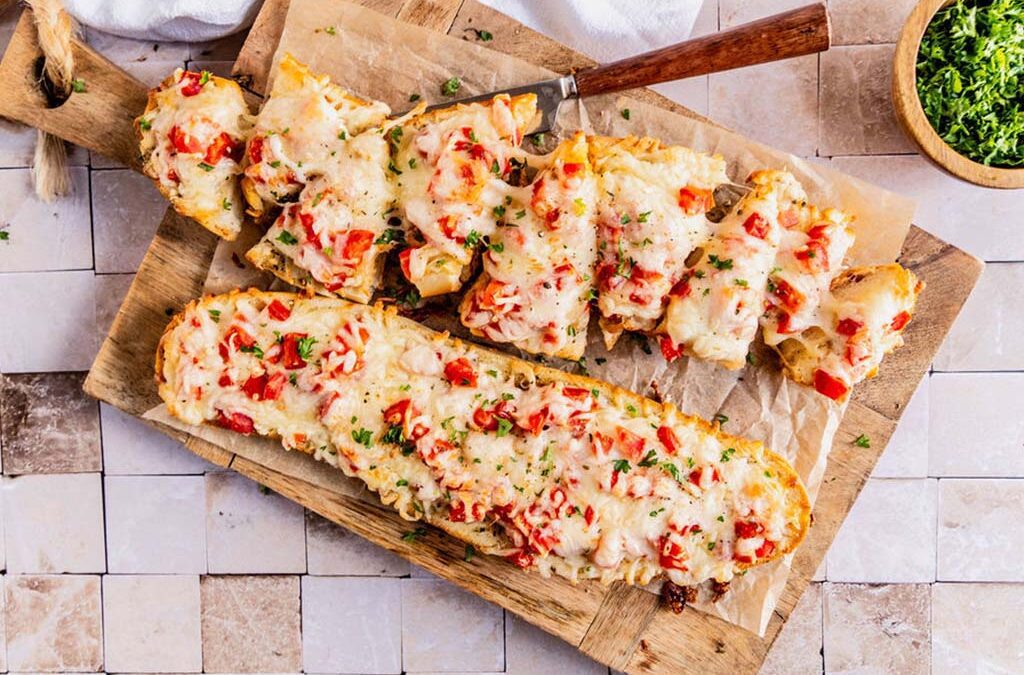 Italian Tomato & Cheese Bread