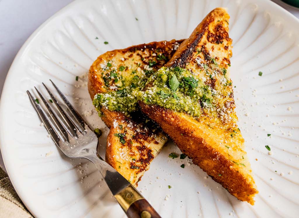 Parmesan-Crusted French Toast