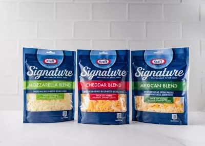 Kraft Natural Cheese launches blended cheese shreds