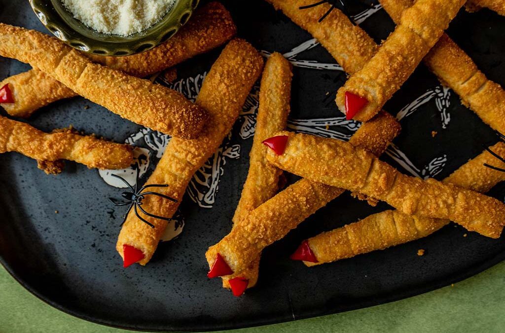 Spooky Breadstick Fingers