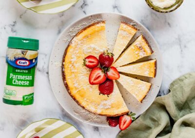 Parmesan Cheesecake