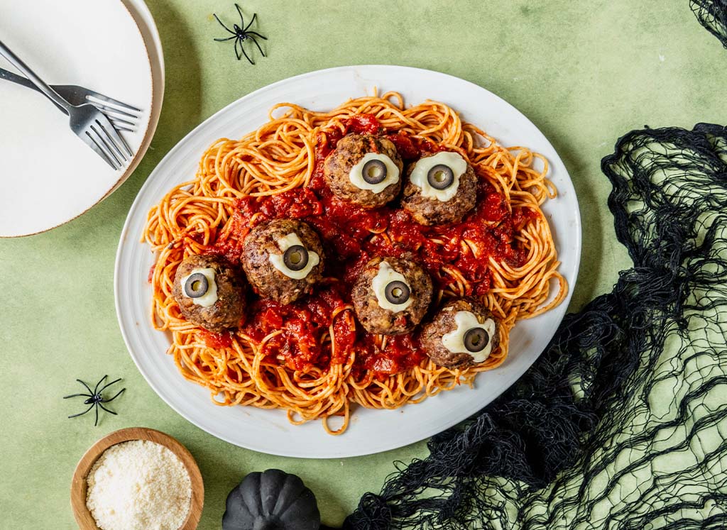 Spaghetti and “Oozing Eyeballs”