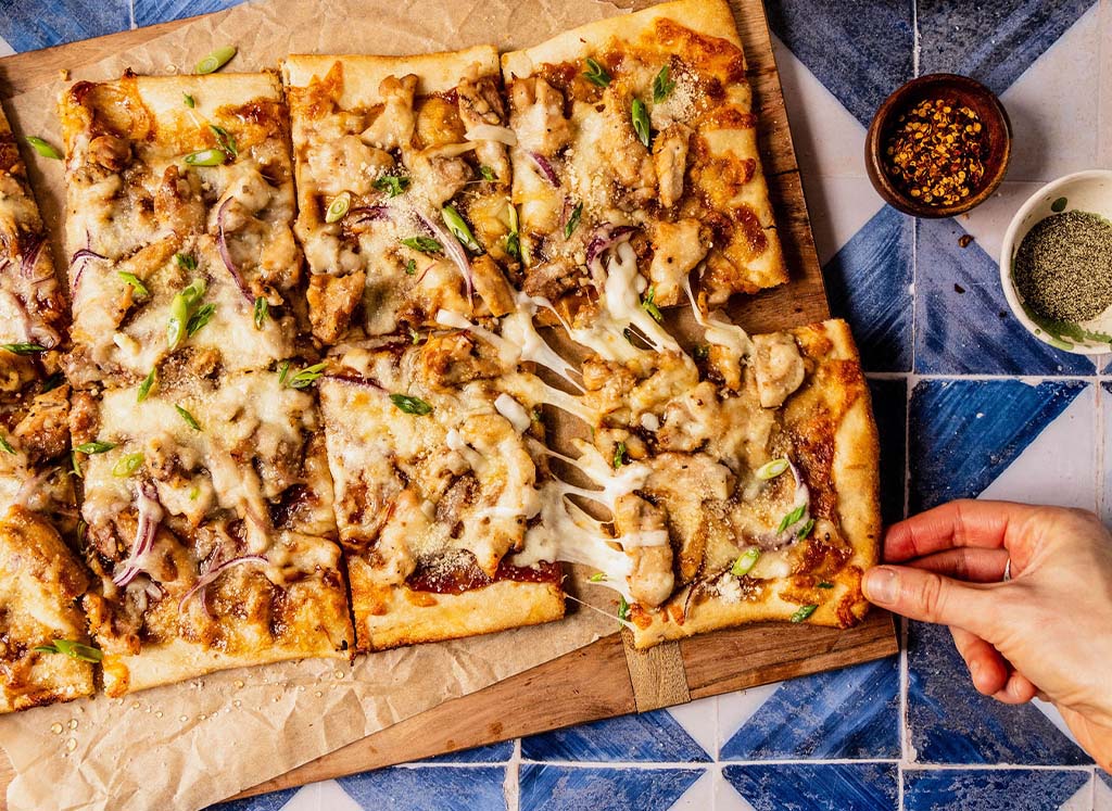 Hot Honey Chicken Pizza